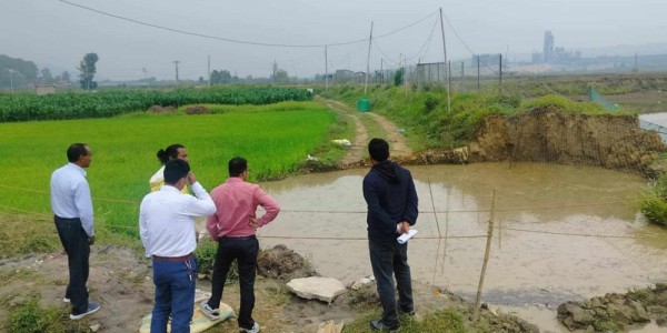 जीप भासिएको स्थानको पानी संकलन गरी परीक्षणनिम्ति पठाइयो
