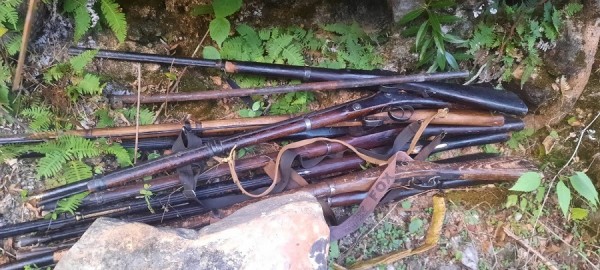 झापामा बेवारिसे अवस्थामा भेटिए ३०३ राइफल