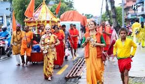 साउनको अन्तिम सोमबार: बोलबम यात्रा गर्न भक्तजन सुन्दरीजलमा