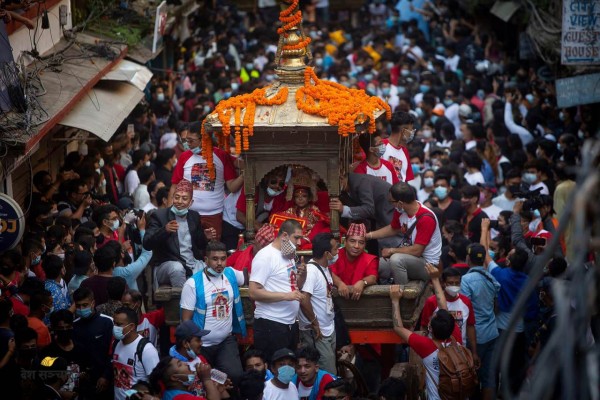 आज इन्द्रजात्रा पर्व मनाइँदै