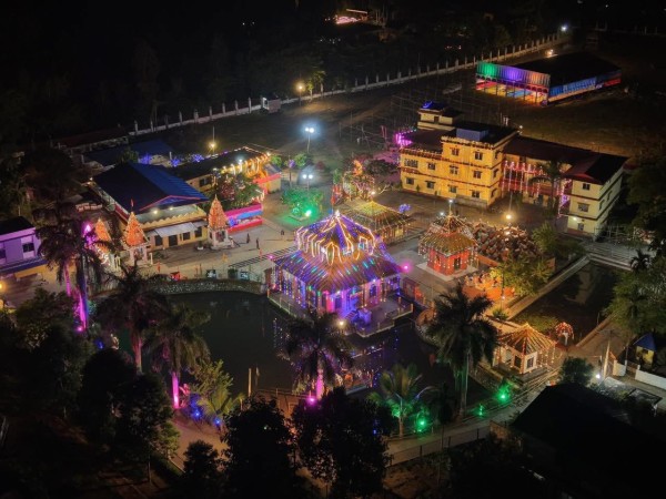 अर्जुनधारा जलेश्वरधाममा महायज्ञ सुरु