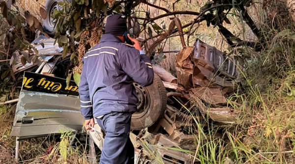 भीमफेदीमा सुमो दुर्घटना : ६ जनाको मृत्यु
