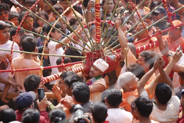 भक्तपुरमा जिब्रो छेड्ने जात्राको ब्रत सुरु