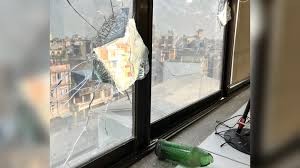 कान्तिपुर टीभीमा प्रदर्शनकारीले गरे आगजनी