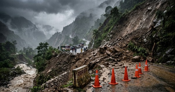बैतडीका १८ घर पहिरोको उच्च जोखिममा