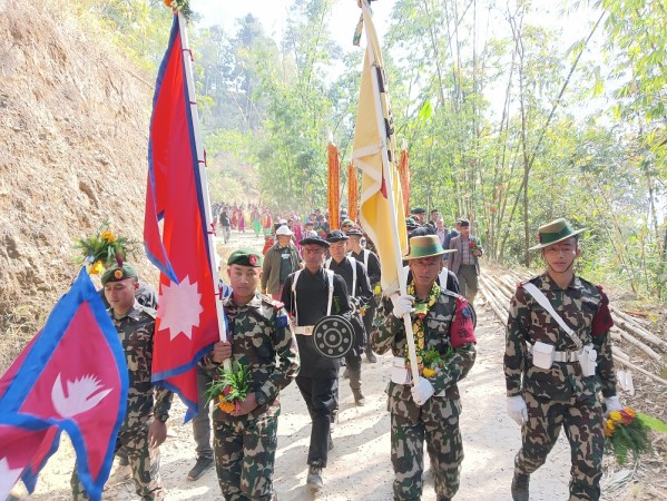 ऐतिहासिक निशान पदमार्गमा पदयात्रा सम्पन्न