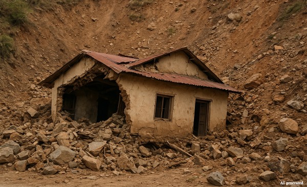 ताप्लेजुङ पहिरोमा दुईजना बेपत्ता