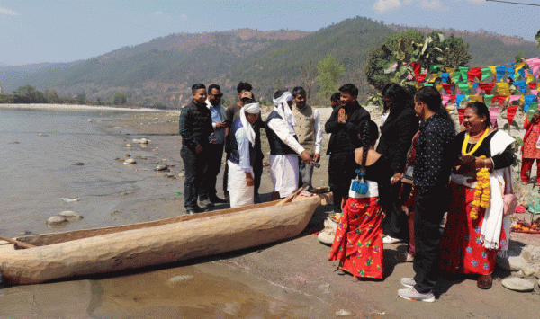 नुवाकोटका माझी समुदायले पहिलो पटक मनाए लदी पर्व
