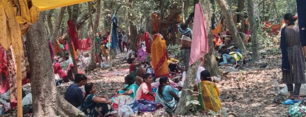 सिरहाको सलहेश फूलबारीमा भक्तजनको घुइँचो