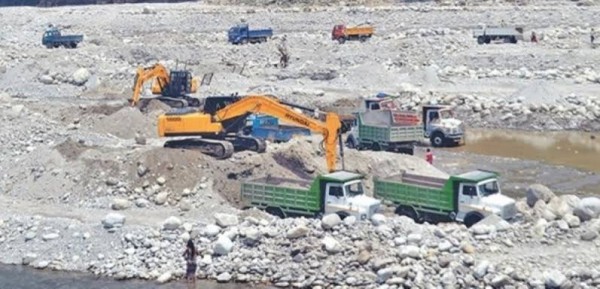 नदीजन्य पदार्थ उत्खनन रोक