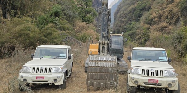 म्याग्दीको दुर्गम बस्ती बगरमा सडक सञ्जालमा  जोडियो