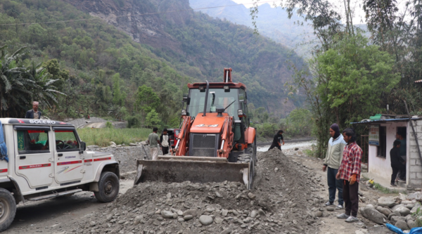 बजेट अभावमा म्याग्दीका बहुवर्षीय सडक आयोजना प्रभावित