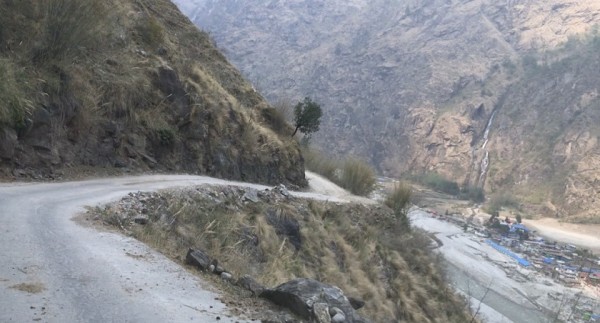 बेँसीसहर–चामे सडक आज दिनभर बन्द हुने