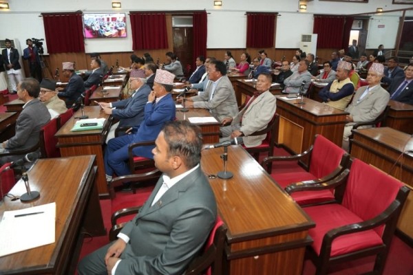 राष्ट्रियसभा बैठक : इन्धन असहजता र बढ्दो महँगीका विषयमा ध्यानाकर्षण