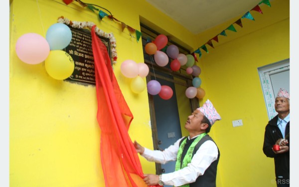 एक करोड ८४ लाखमा बनाइयो विद्यालय भवन