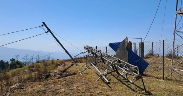 हावाहुरीले टावर भाँचिदा एफएमको प्रसारण बन्द