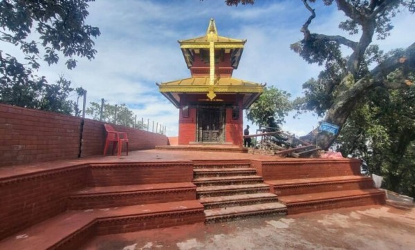 छिम्केश्वरी मन्दिरको सौन्दर्यकरण