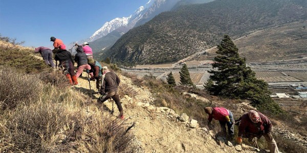 स्थानीय ‘सम्पदा’ संरक्षणमा जुटे घरपझोङका युवा