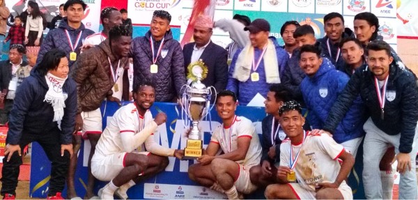 चर्च ब्वाइजले जित्यो फाल्गुनन्द गोल्डकपको उपाधि