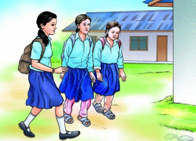 सामुदायिक विद्यालयका २४३ विद्यार्थीलाई पोसाक वितरण