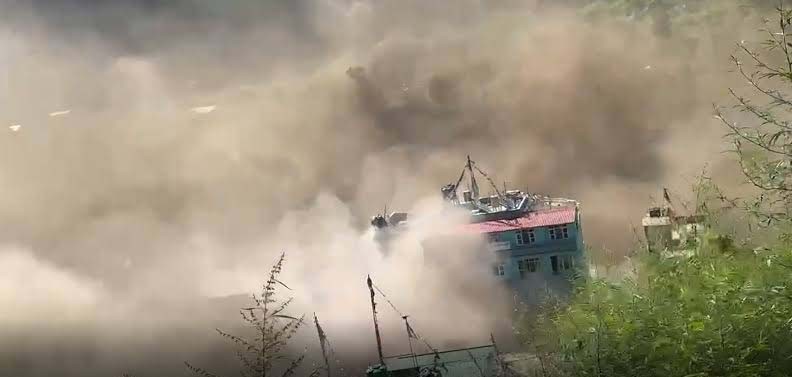 भोटेकोशी बाढी: काभ्रेबाट एक करोड १० लाख सहयोग