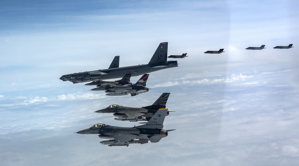 दक्षिण कोरिया र अमेरिकाद्वारा संयुक्त हवाई अभ्यासको घोषणा