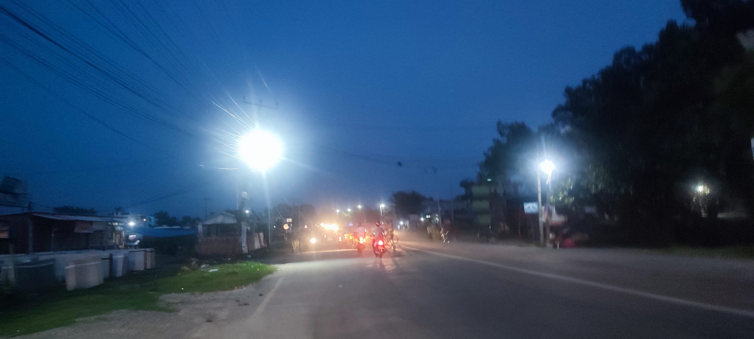 सौर्यबत्तीले झिलिमिली भीमदत्तनगर