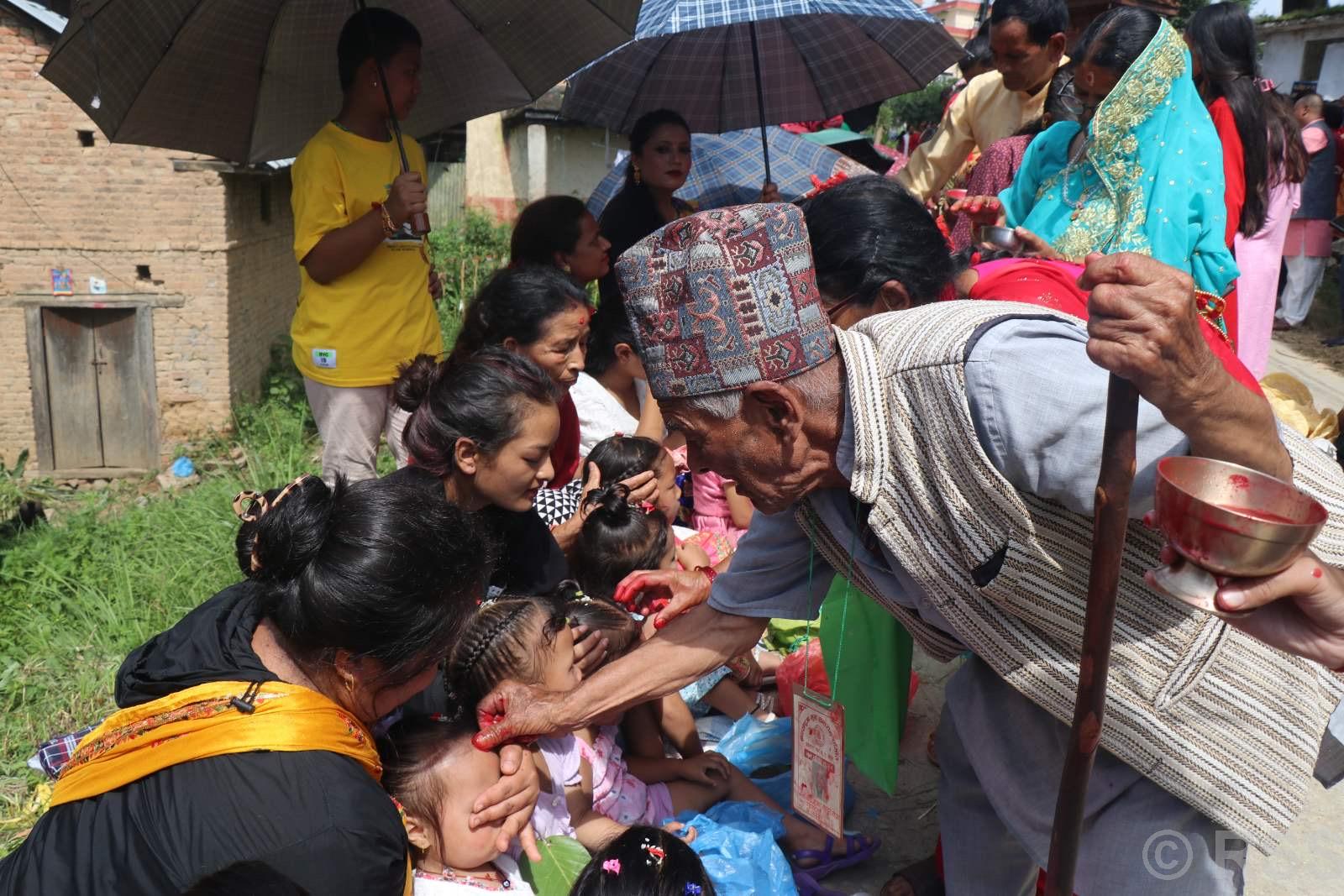 बनेपामा अमूर्त सांस्कृतिक सम्पदाका रूपमा जोगाइँदै १२४ वर्ष पुरानो ‘कन्या-पूजा’
