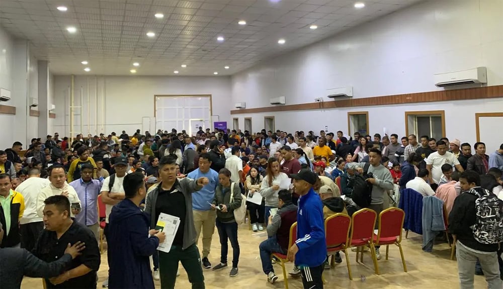 नेपाली राजदूतावास अबुधाबीद्वारा घुम्ती शिविर सञ्चालन