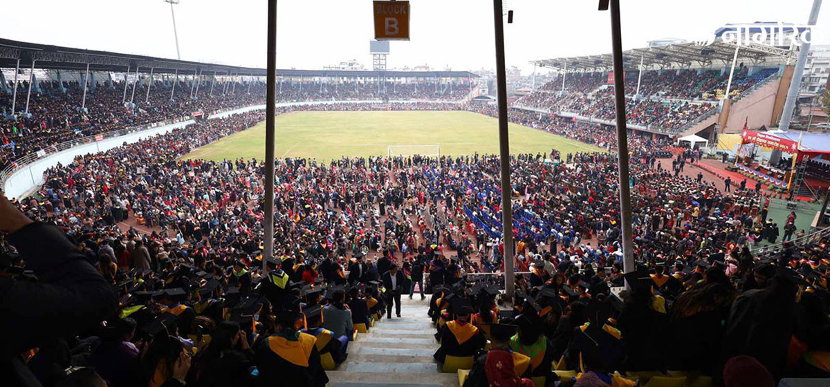 त्रिविको ५१औँ दीक्षान्त समारोह : १६ हजार ३ सय विद्यार्थी दीक्षित