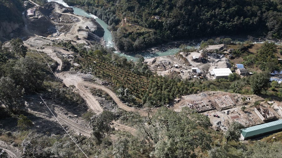 माथिल्लो म्याग्दी-१ जलविद्युत् आयोजनाको भौतिक प्रगति ३० प्रतिशत