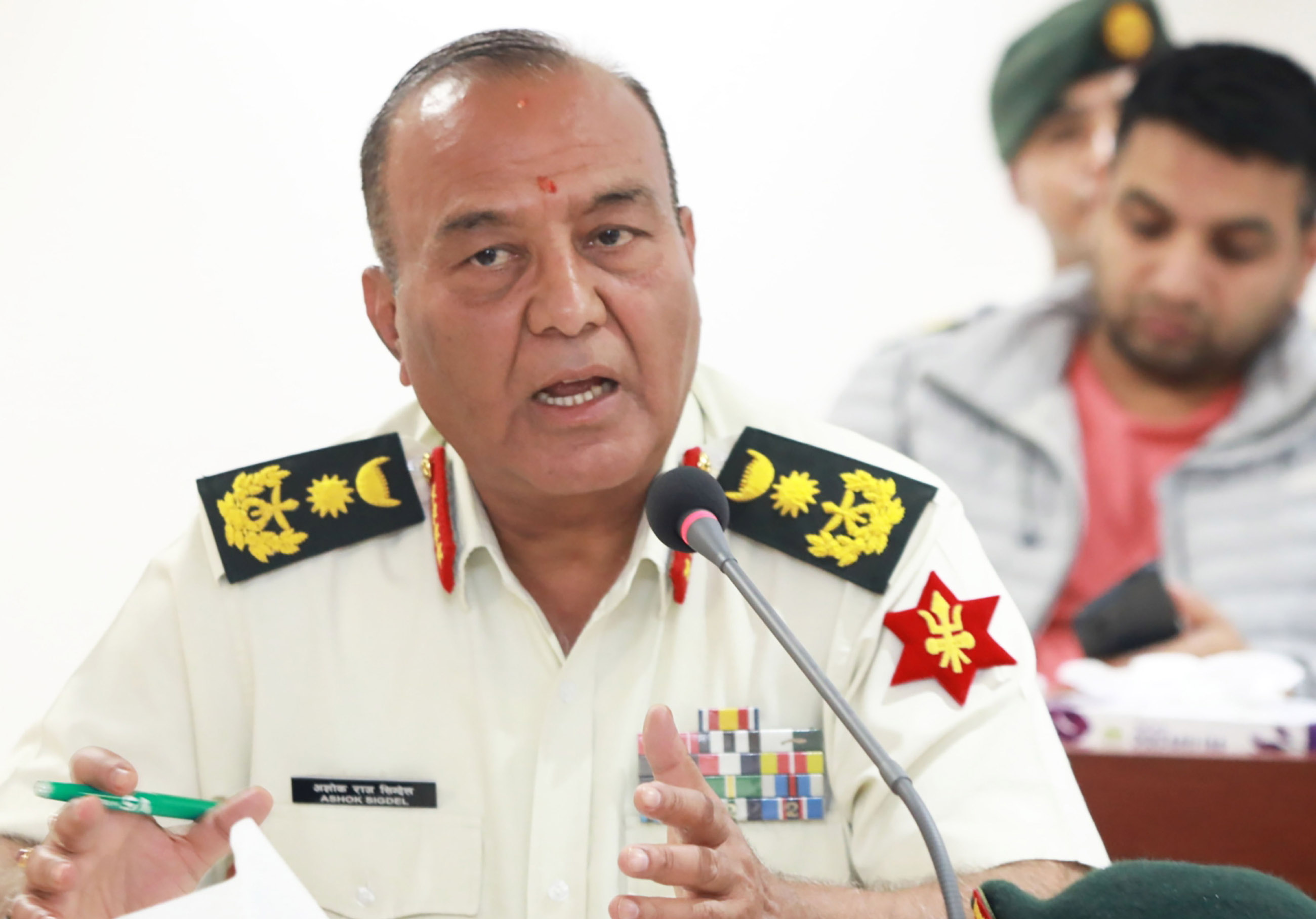 राष्ट्रिय सुरक्षाका विषयमा साझा बुझाइ हुनुपर्छ : प्रधानसेनापति सिग्देल