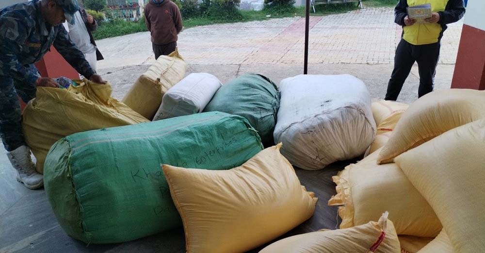 दश करोड बढीको भन्सार छलीका सामान बरामद