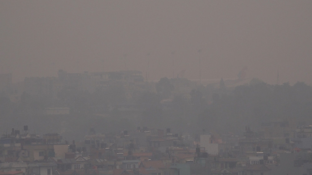 काठमाडौँको वायु प्रदूषण अझै अस्वस्थ