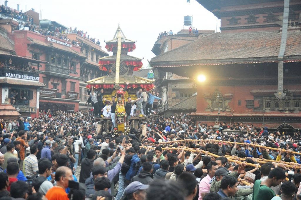 बिस्केट (बिस्काः) जात्रालाई शान्तिपूर्ण बनाइने