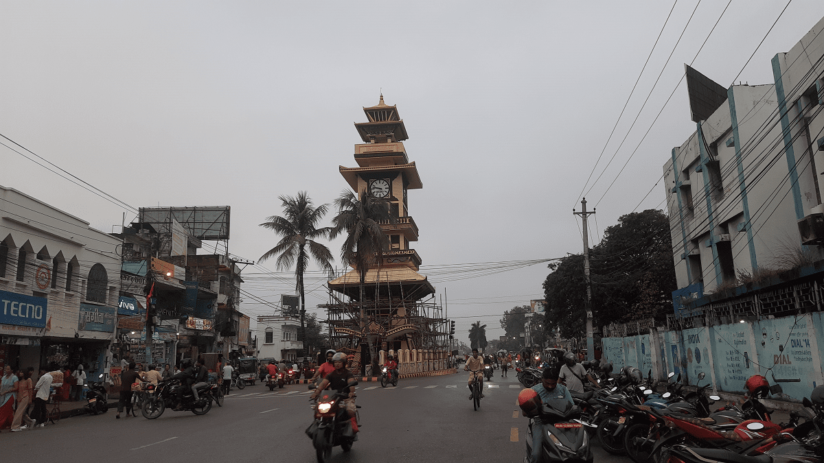 तयार भयो वीरगञ्जको घण्टाघर