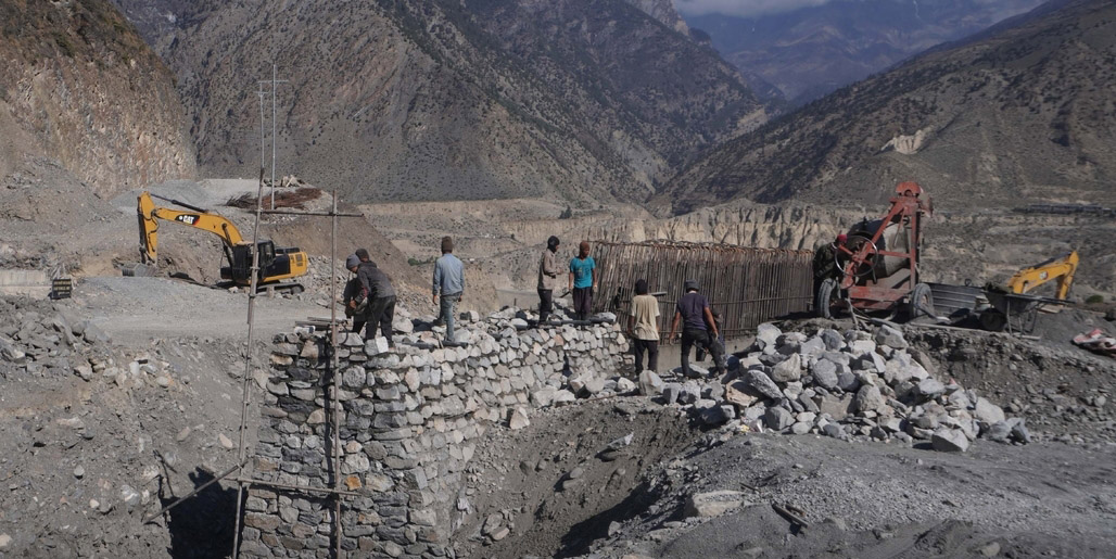 अत्यधिक चिसोका कारण मुस्ताङमा विकास निर्माणको काम ठप्प