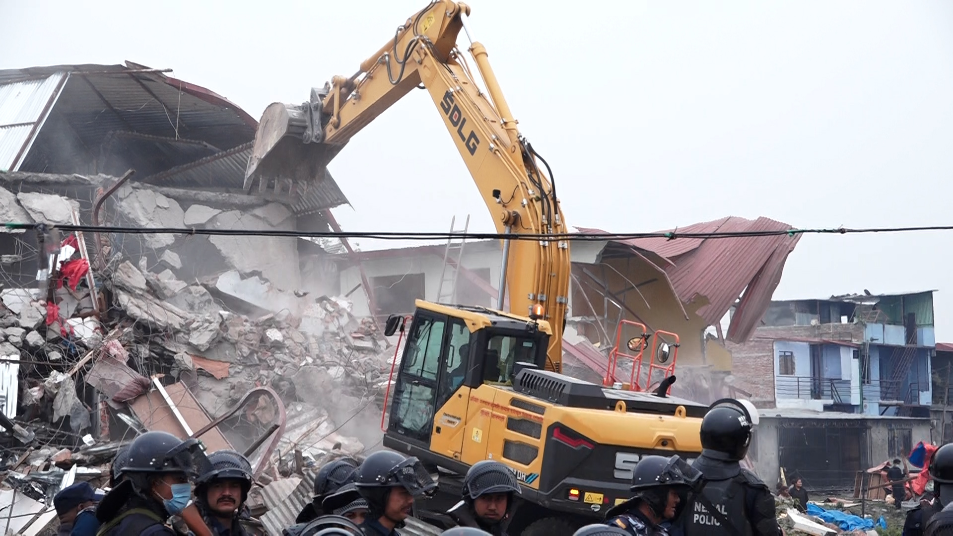 देशभर सञ्चालन गरियो अतिक्रमित संरचना हटाउने अभियान