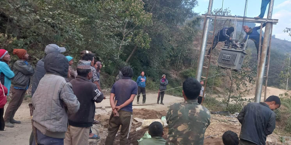 सानोदुम्माका ९० प्रतिशत नागरिक विद्युत्को पहुँचमा