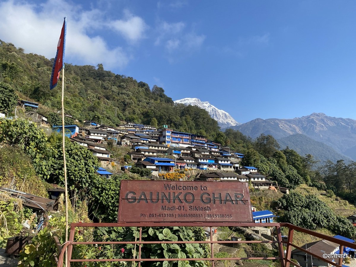 सिक्लेसमा पर्यटक आगमन घट्यो