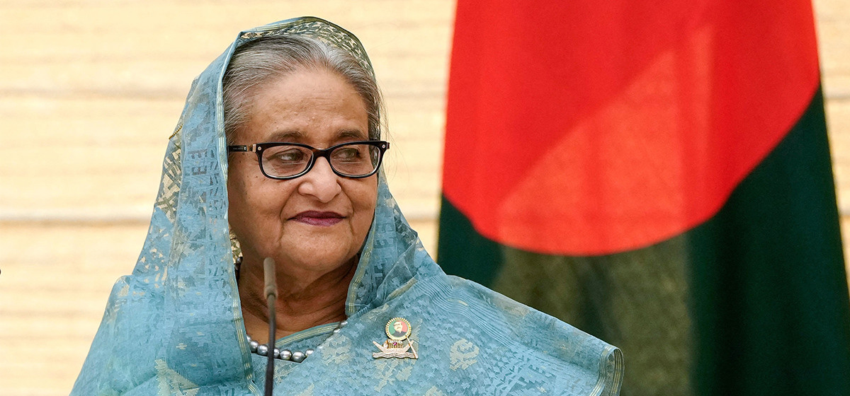 हसिनाको सम्बोधनलाई लिएर बङ्गलादेशले गर्‍याे भारतको आलोचना