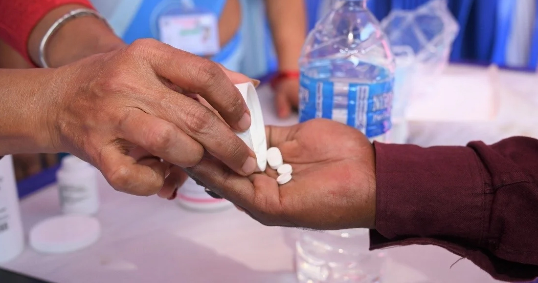 बाँकेमा  हात्तीपाइले विरुद्धको १० दिने औषधि सेवन अभियान सुरु