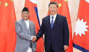 प्रधानमन्त्री ओलीले शाङ्घाइ शिखर सम्मेलनलाई सम्बोधन गर्दै
