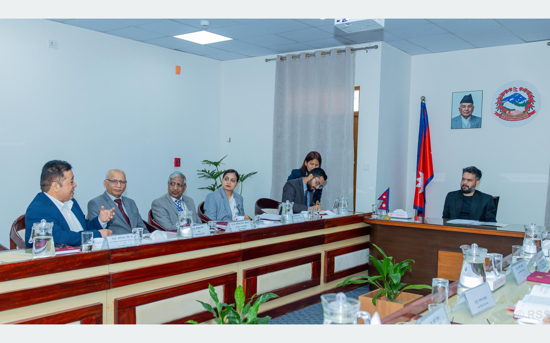 चिकित्सा शिक्षा आयोगको कोष सञ्चालन कार्यविधि स्वीकृत