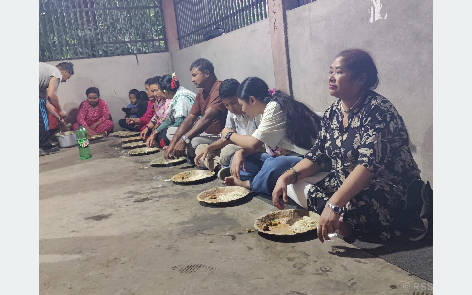 सङ्कटमा नेवार समुदायको मौलिक ‘सुकुल भोज’