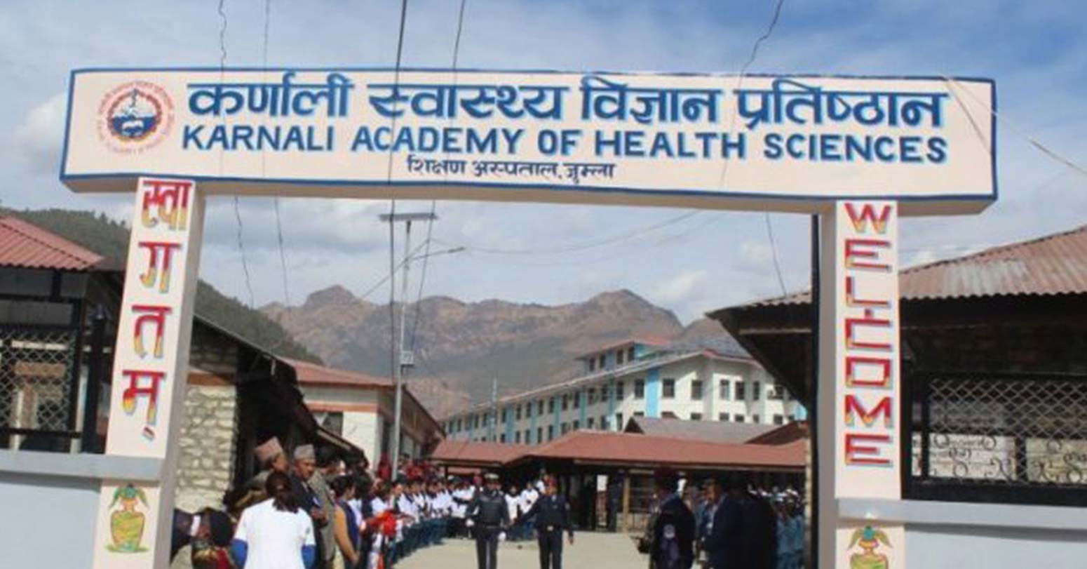 कर्णाली स्वास्थ्य विज्ञान प्रतिष्ठानको एक्स–रे सेवा बन्द