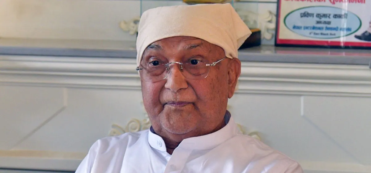 एमाले अध्यक्ष ओली चिकित्सकको निगरानीमा