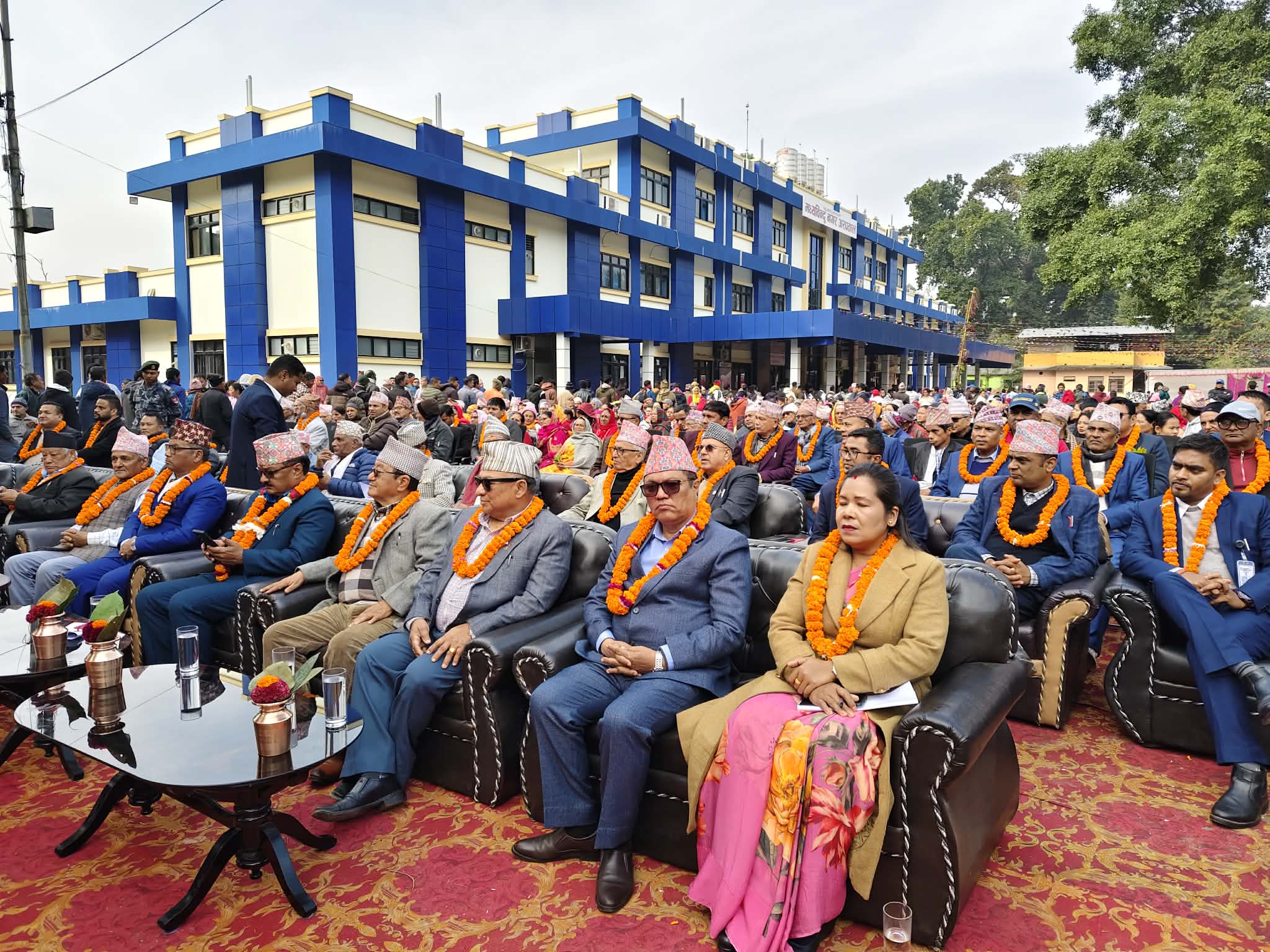 साढे १७ करोड लागत रहेको मध्यविन्दु नगर अस्पतालको निर्माण सम्पन्न