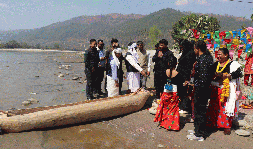 नुवाकोटका माझी समुदायले पहिलो पटक मनाए लदी पर्व