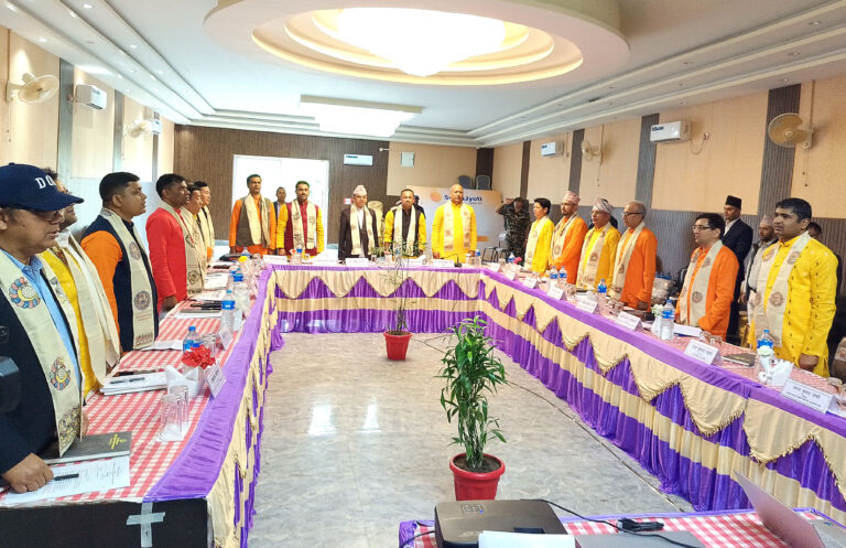 महोत्तरीको बर्दिबासमा सातवटै प्रदेशका भौतिक पूर्वाधार विकासमन्त्रीहरू